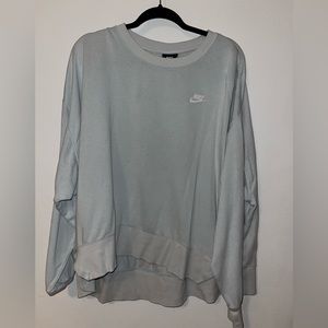 3X baby blue Nike Crewneck